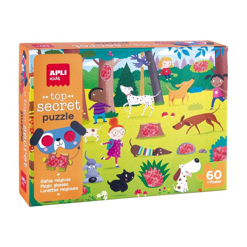 8410782192190-APLI kids - Puzzle junior - 60 pièces - Chiens-P_405133979_3-0
