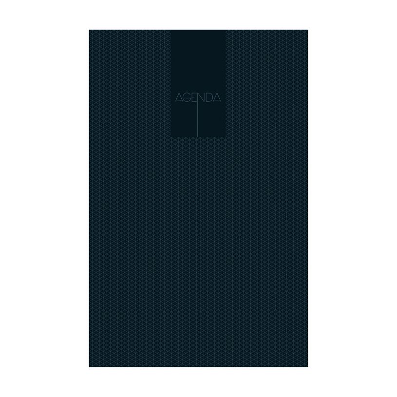 3147280267611-NO NAME EXCLU BV Agenda Scolaire - 12x17cm - Marine--0