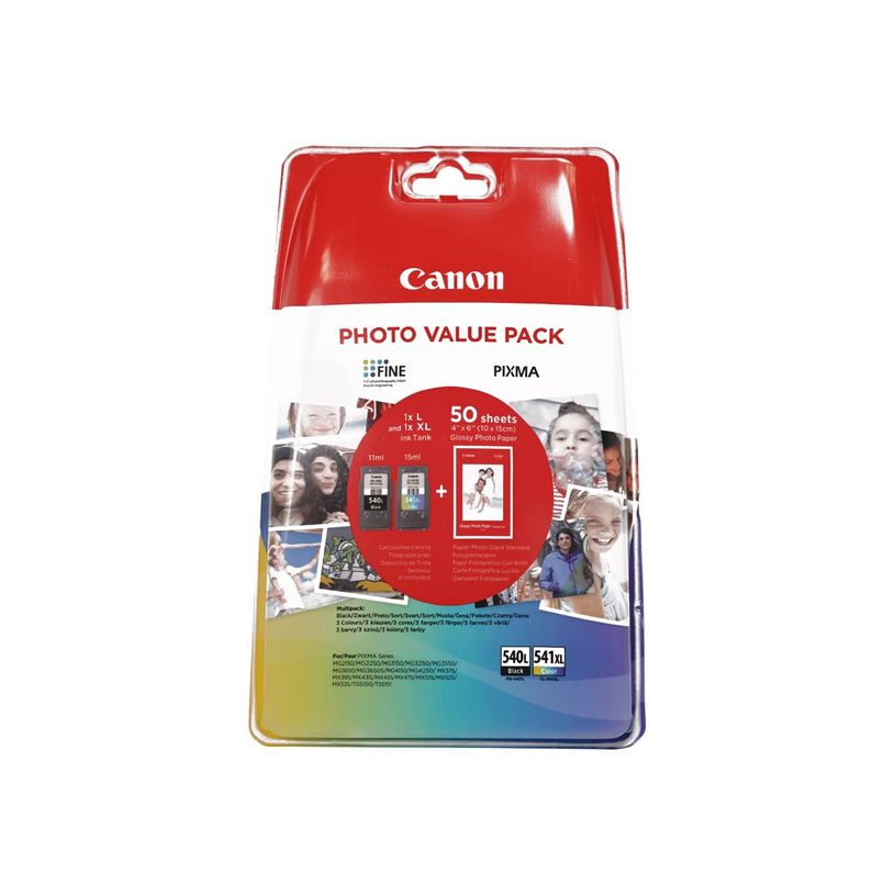 8714574679341-Canon PG-540L/CL-541XL - Pack de 2 - noir, couleur (cyan, magenta, jaune) - cartouche d'en-P_405134586_3-3