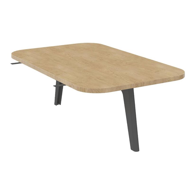 3253310179646-Table d'extension ou intermédiare ILO - L67xP114 cm - pieds carbone - structure chêne cl-P_405134640_1-0