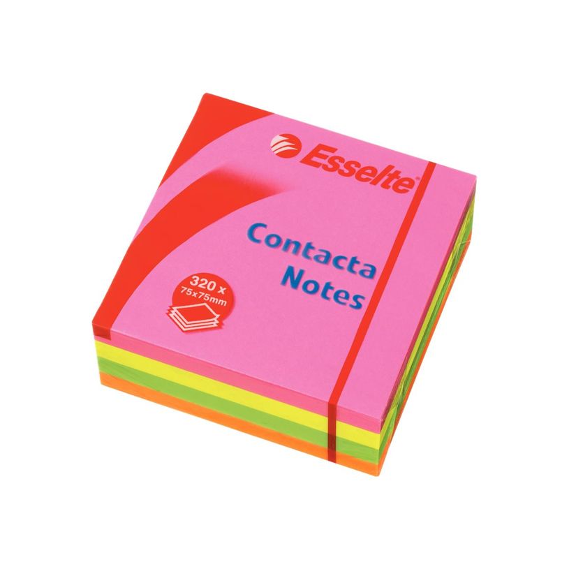 5411313830652-Esselte - Notes repositionnables 75 x 75 mm - bloc 320 feuilles - couleurs assorties-P_405134872_2-1