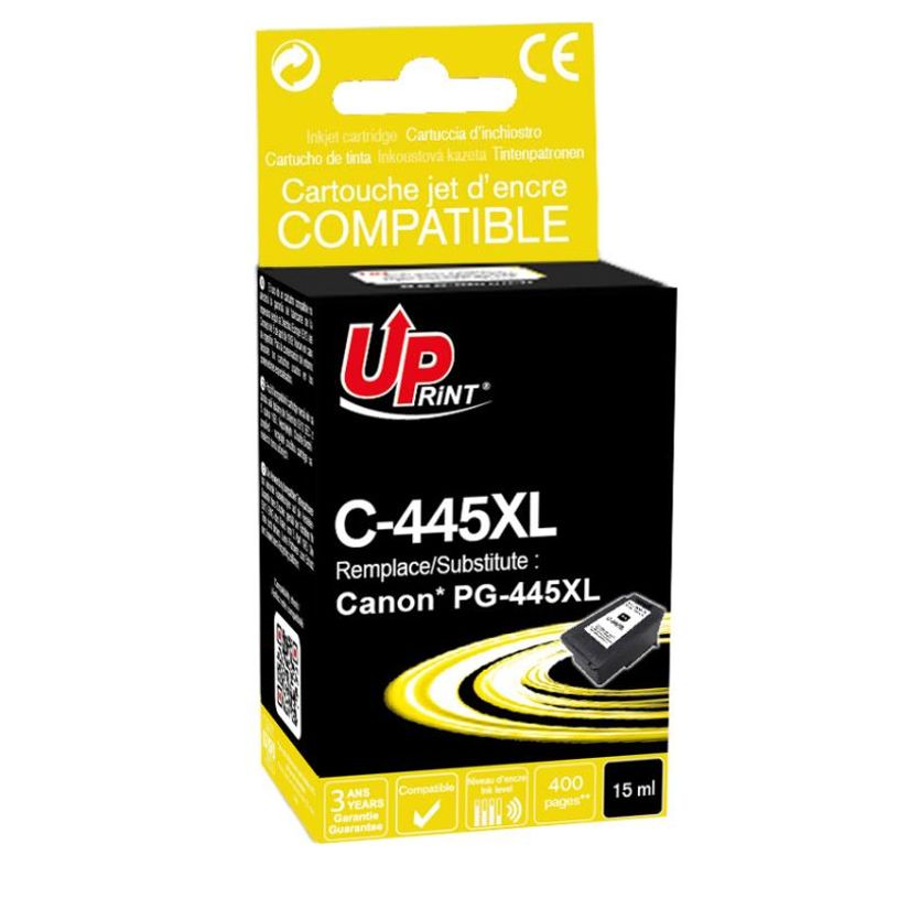 0404051360647-Cartouche compatible Canon PG-445XL - noir - Uprint--0