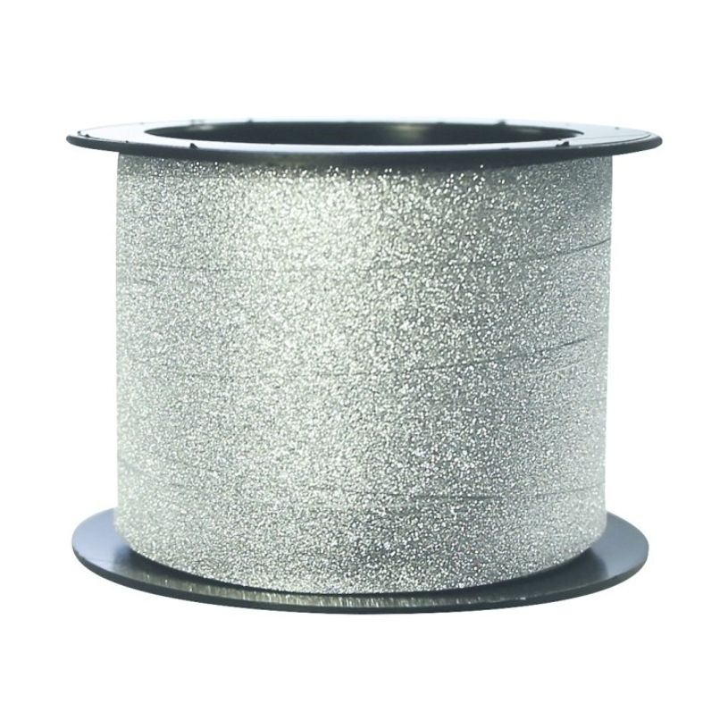 3663619059868-Clairefontaine - Bolduc ruban d'emballage cadeau - 1 cm x 10 m - noir, argent scintillant, or pailleté--1