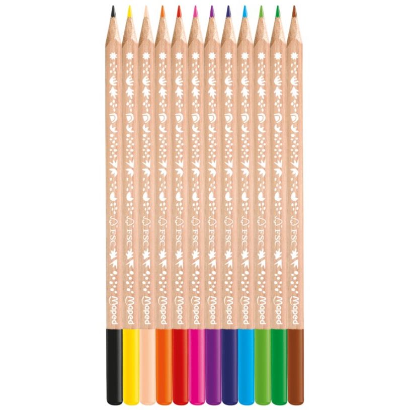 3154148318002-Maped Smiling Planet - 12 Crayons de couleur en bois-P_405137032_2-1