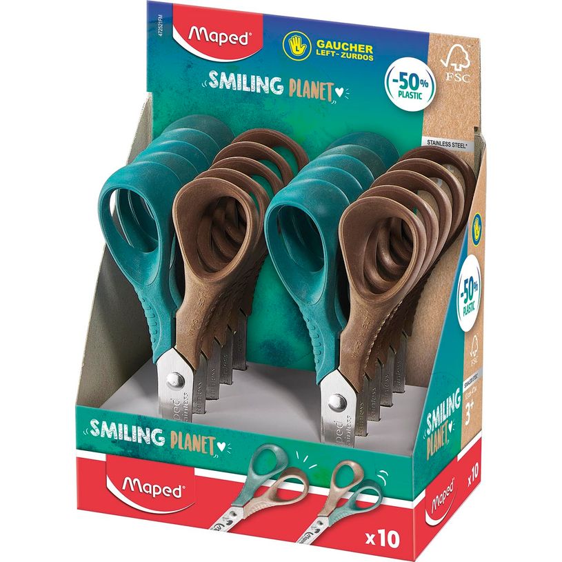 3154144725217-Maped Smiling Planet - Ciseaux Vivo pour gaucher 12 cm - disponible dans différentes coul-P_405137040_1-0