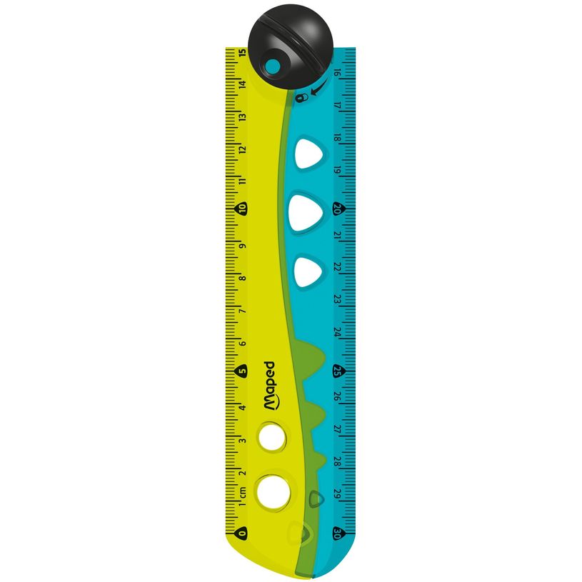 3154142820303-Maped Croc Croc - Règle pliable - 15 cm - disponible dans différentes couleurs-P_405137063_3-2