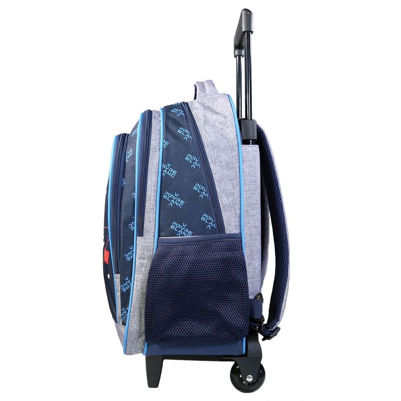 3666311001166-Sac à dos à roulettes Poivre Blanc Espace - 2 compartiments - bleu - Bagtrotter-P_405137108_2-1