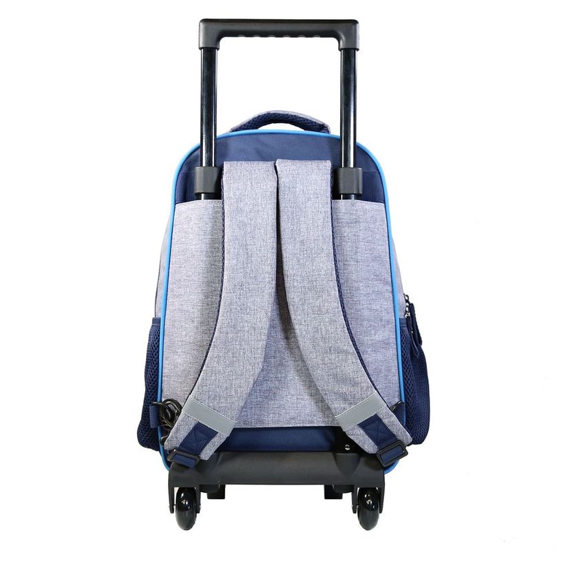 3666311001166-Sac à dos à roulettes Poivre Blanc Espace - 2 compartiments - bleu - Bagtrotter-P_405137108_3-2