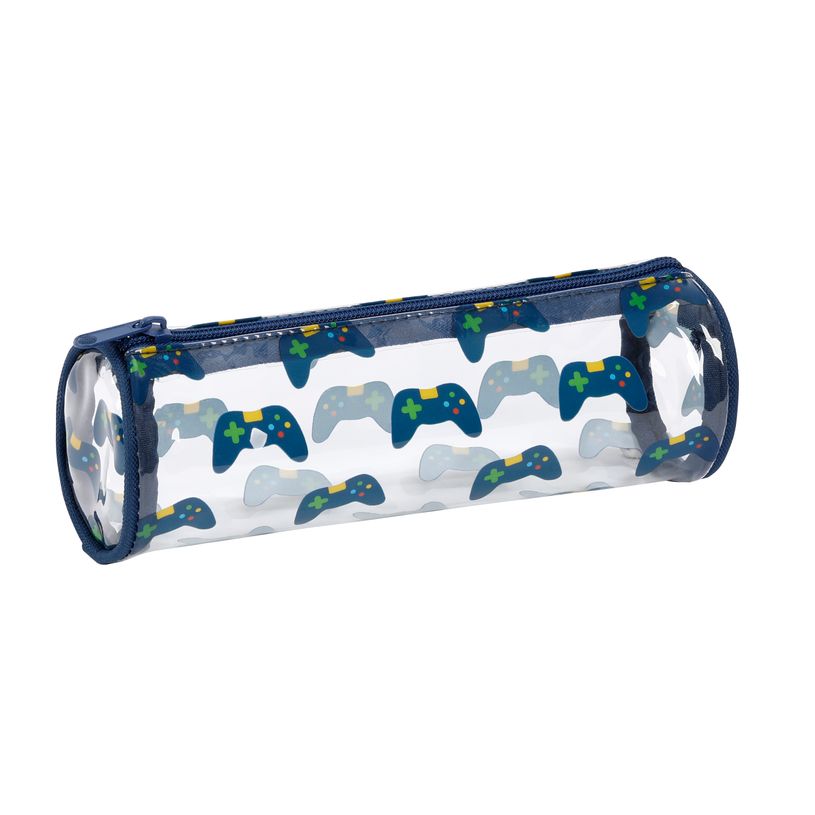 3135250995329-Trousse ronde Gamer - 1 compartiment - 2 modèles disponibles - Viquel-P_405137109_3-2