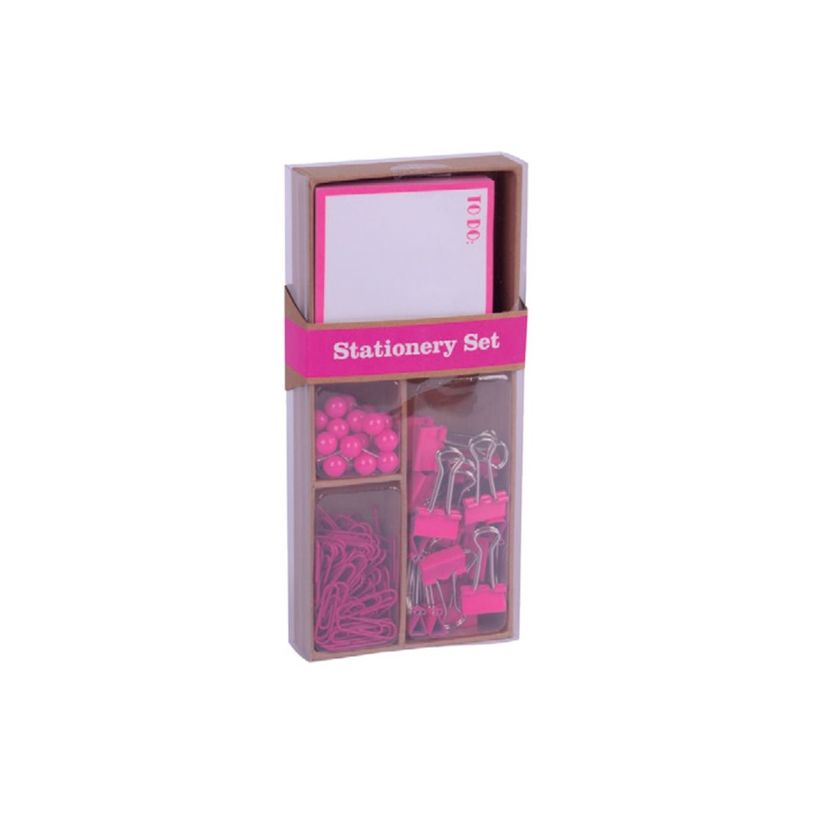 8410782184249-Apli Fluor Collection - Set de fournitures de bureau (punaises, trombones, pinces pliantes et-P_405137209_3-2