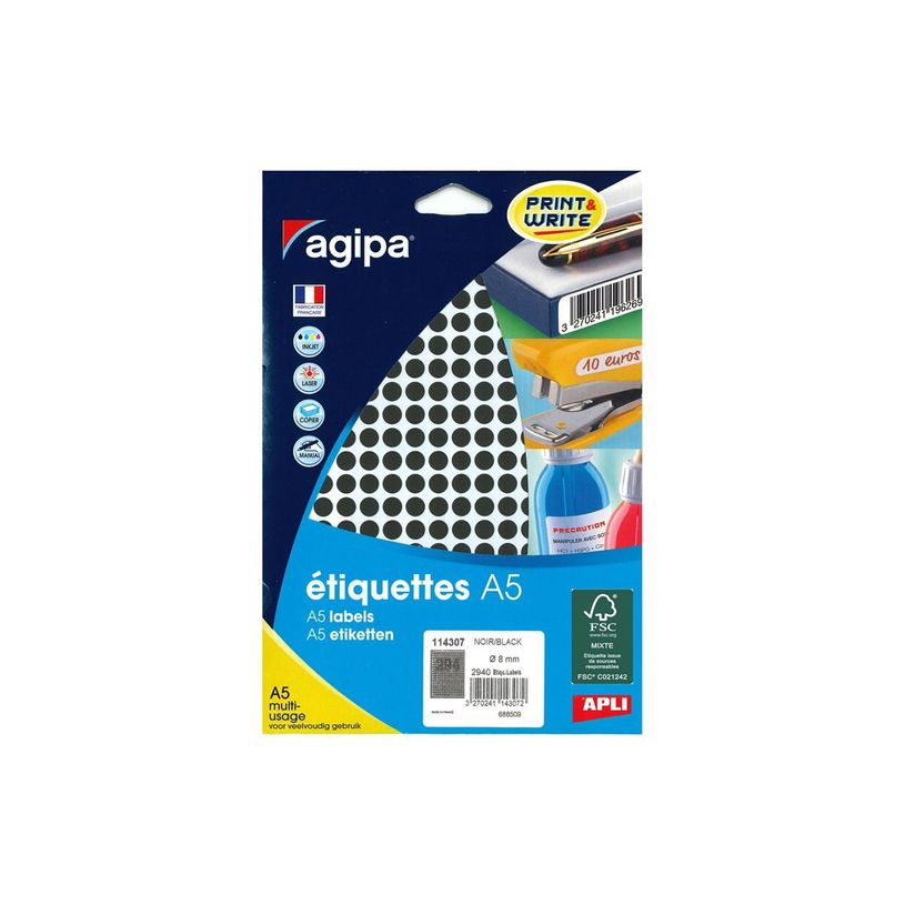 3270241143072-Apli Agipa - Etui A5 - 2940 Pastilles noires - diamètre 8 mm - réf 114307-P_405137257_1-2