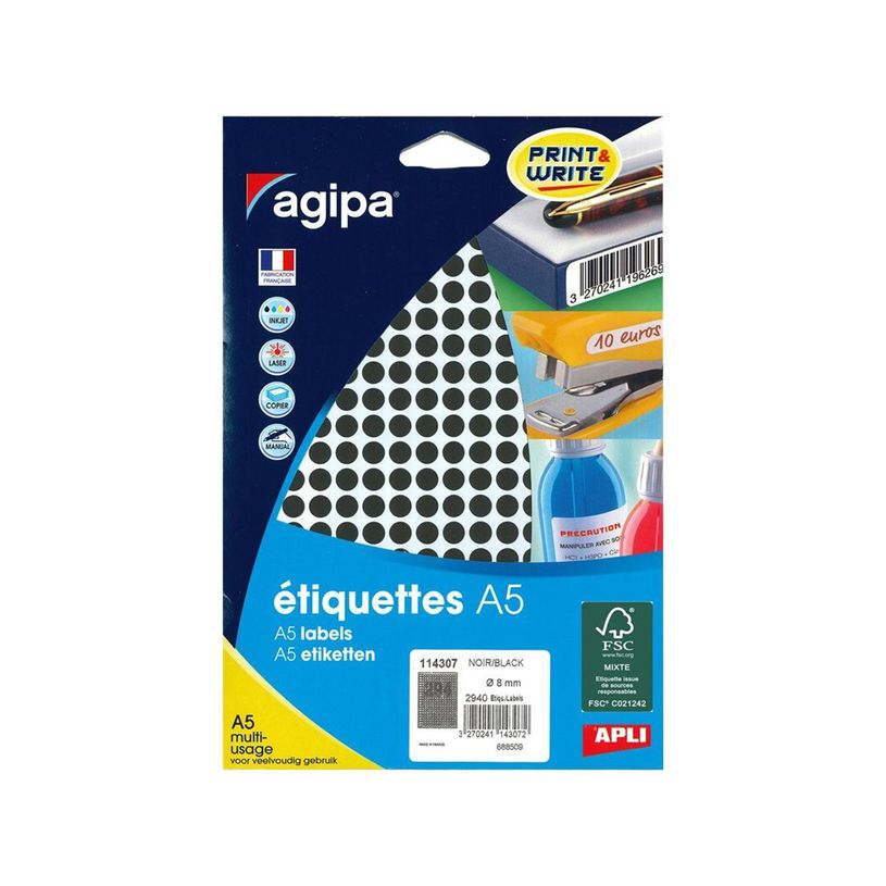 3270241143072-Apli Agipa - Etui A5 - 2940 Pastilles noires - diamètre 8 mm - réf 114307-P_405137257_3-0