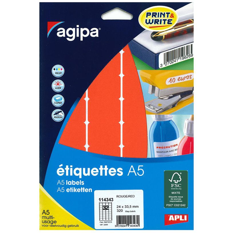3270241143430-Apli Agipa - Etui A5 - 320 Étiquettes rouges multi-usages - 24 x 33,5 mm - réf 114343-P_405137280_2-1