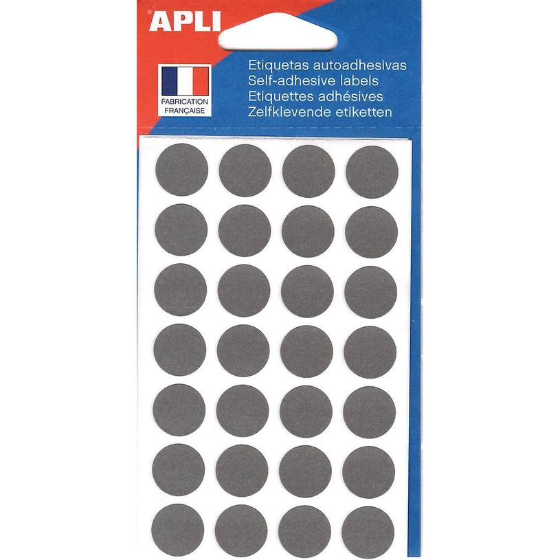 3270241022216-Apli Agipa - 168 Pastilles adhésives - gris - diamètre 15 mm - réf 102221-P_405137296_1-0