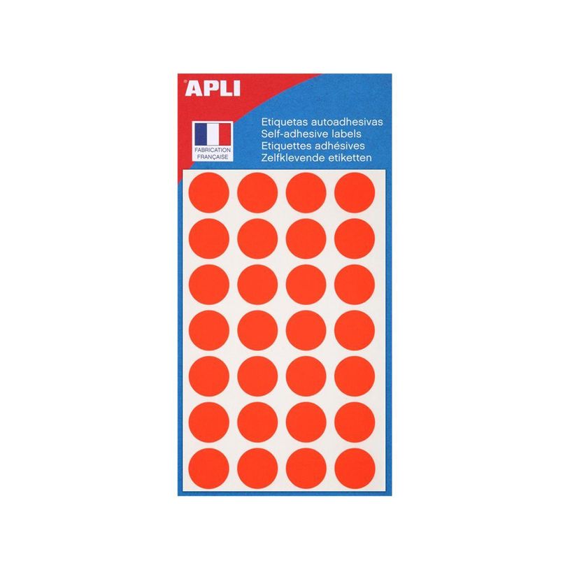 3270241118612-Apli Agipa - 140 Pastilles adhésives - orange fluo - diamètre 15 mm - réf 111861-P_405137302_1-0