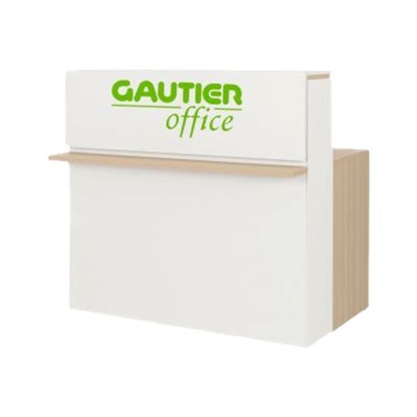 3483600854278-Banque d'accueil droite personnalisable ZOOM - L120 cm - chêne structuré-P_405137374_1-0