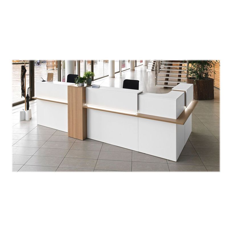 3483600771919-Banque d'accueil droite ZOOM - L120 cm - chêne structuré-P_405137378_1-2