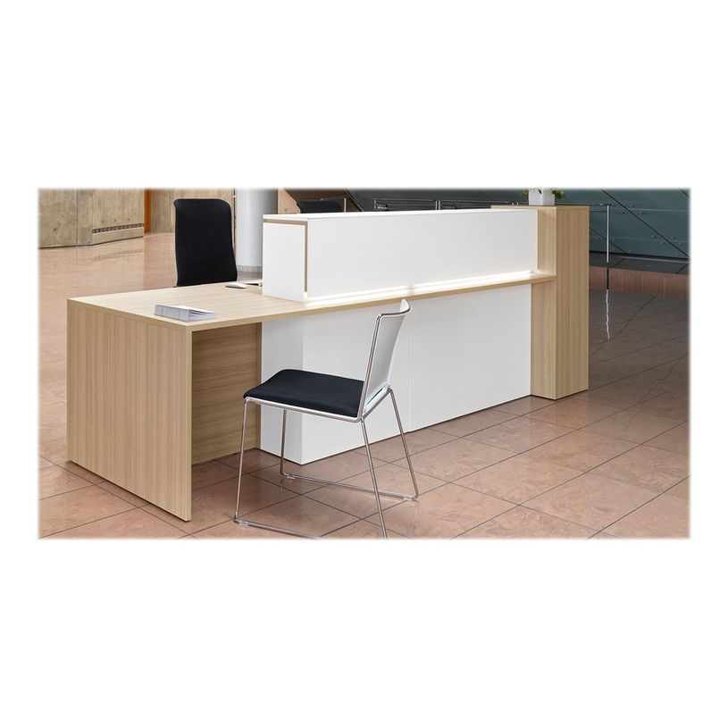 3483600772886-Plan d'accueil d'extrémité en L ZOOM - L 80 cm - chêne structuré-P_405137382_1-3