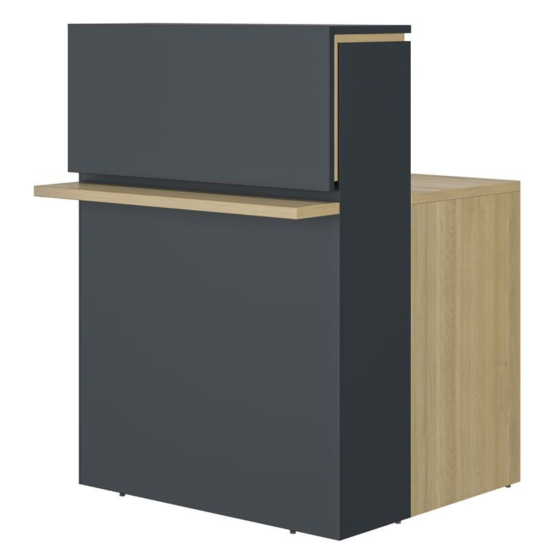 3483601119161-Banque d'accueil droite ZOOM - L80 cm - chêne bocage-P_405137392_1-0