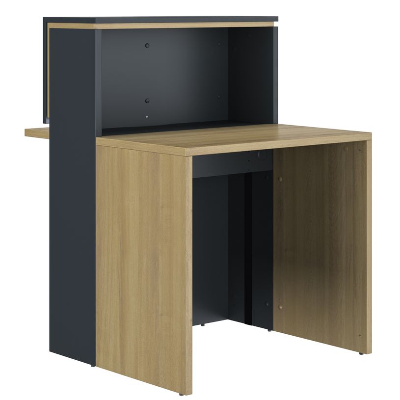 3483601119161-Banque d'accueil droite ZOOM - L80 cm - chêne bocage-P_405137392_2-1