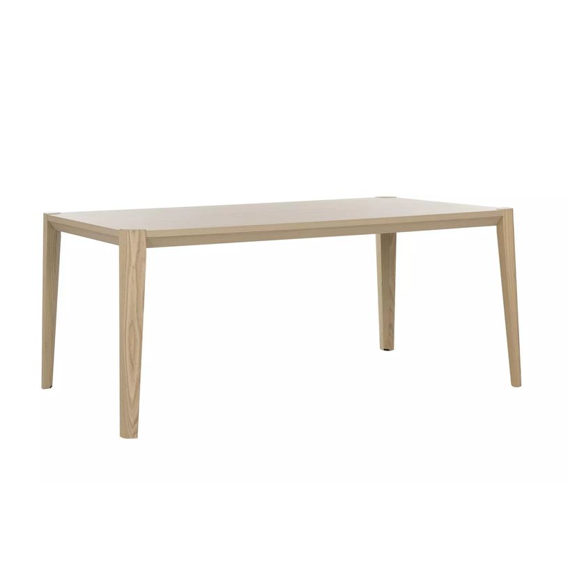 3483600852526-Bureau ABSOLU - 180x90 cm - Pieds bois - Chêne structuré-P_405137453_2-1