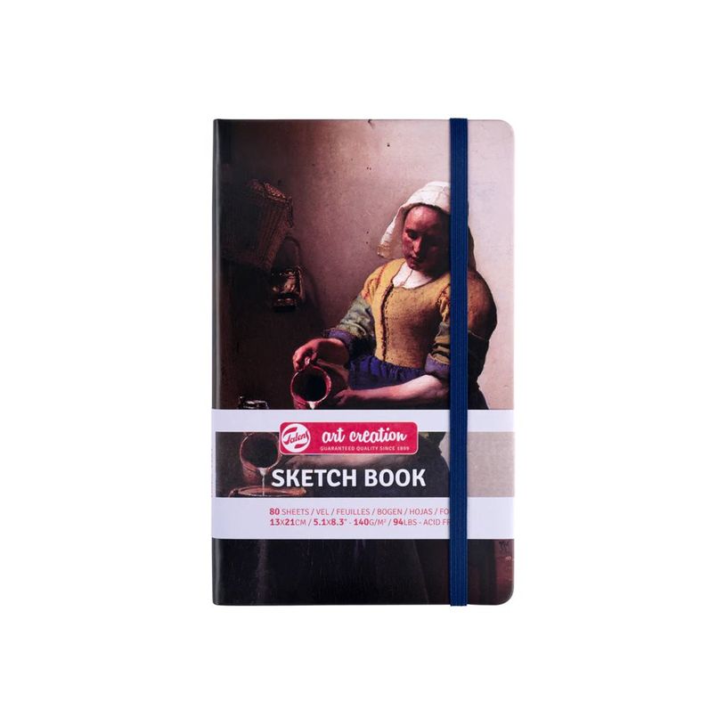 8712079516352-Talens Art Creation - Carnet de croquis - 130 x 210 mm - 80 feuilles - The Milkmaid-P_405137479_1-0