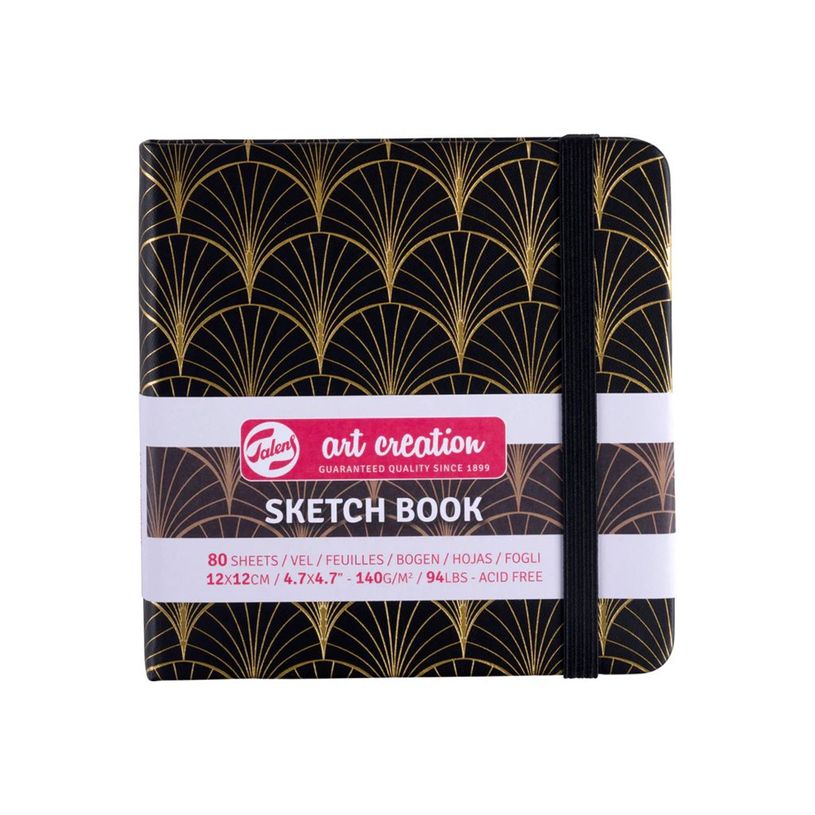 8712079516376-Talens Art Creation - Carnet de croquis - 120 x 120 mm - 80 feuilles - papier blanc - Art -P_405137481_1-0