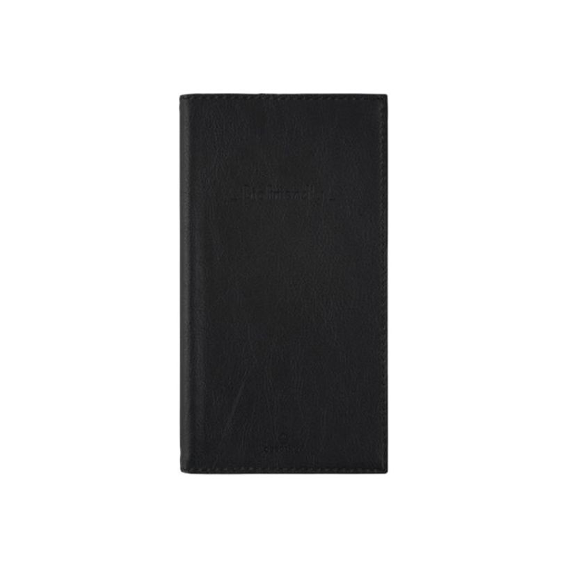 3664447126500-Agenda Biofriendly - 1 semaine sur 2 pages - 9,5 x 17,5 cm - noir - Oberthur-P_405137514_1-0