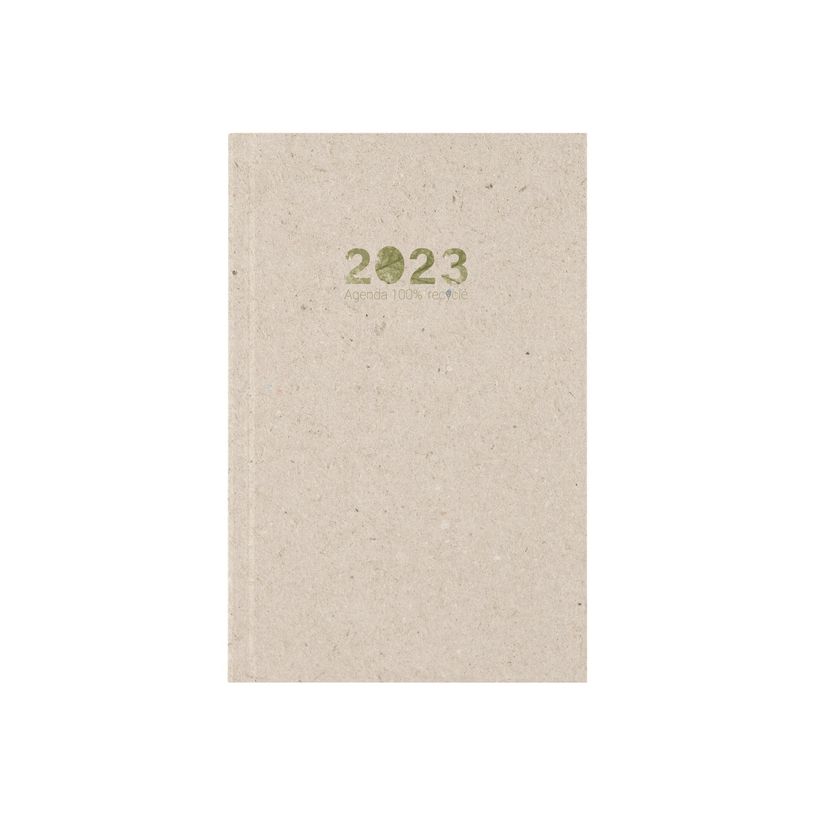 3664447132617-Oberthur - agenda de poche recyclé - 90 x 165 mm - beige-P_405137516_1-0