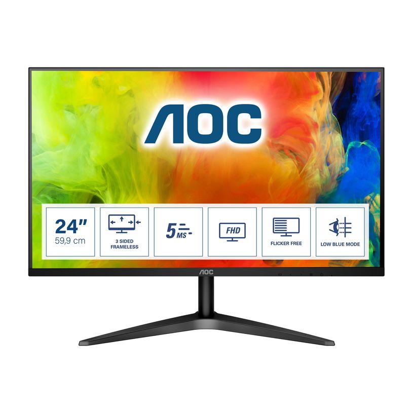4038986146364-AOC 24B1H - B1 Series - écran LED 23,6" - Full HD 1920 X 1080-P_405137527_1-0