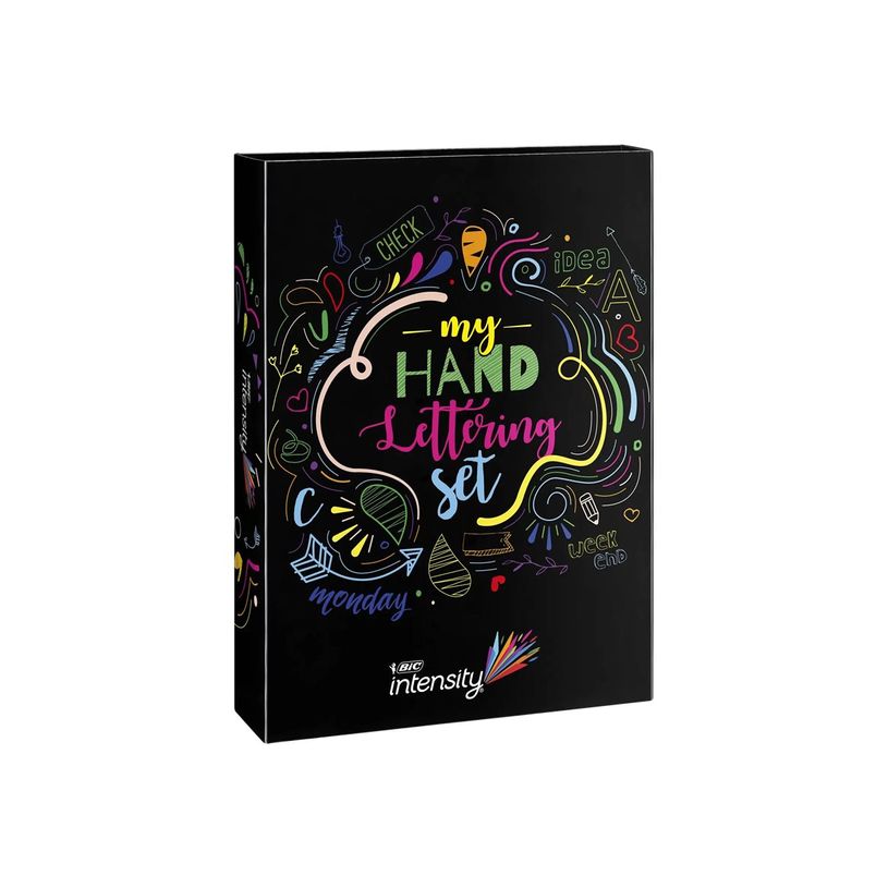 3086123632332-BIC - Coffret My Hand Lettering Set - 44 pièces (stylos feutres)-P_405137560_1-0