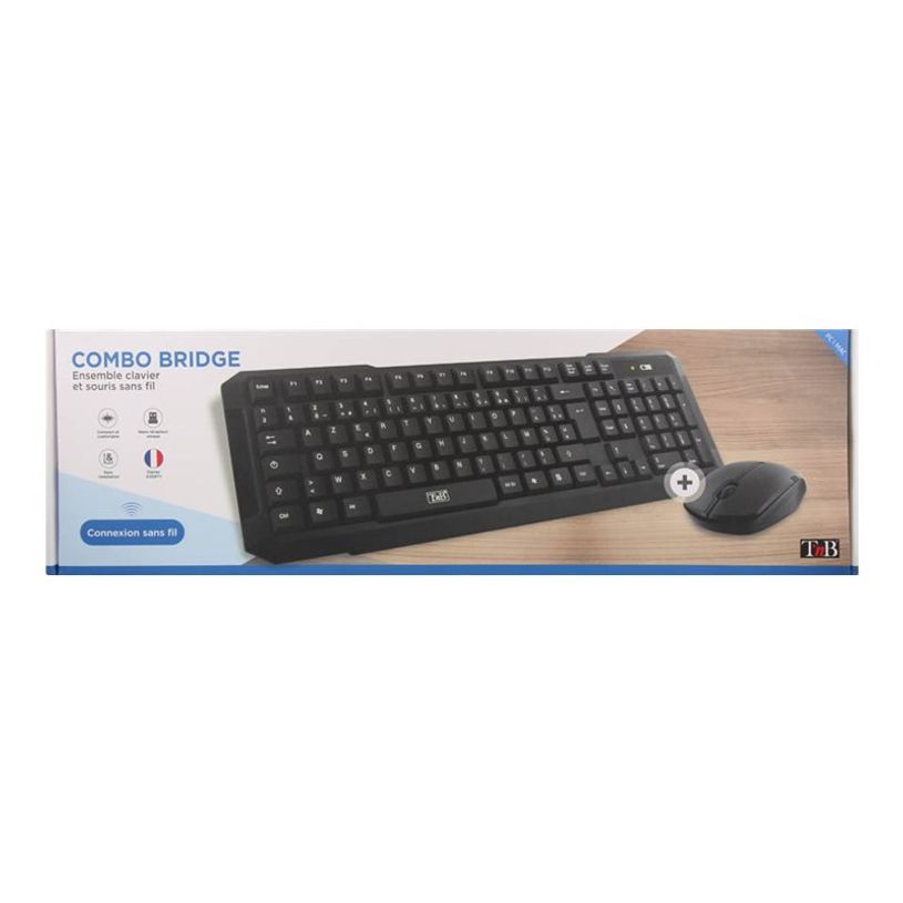 3303170083895-T'nB BRIDGE WIRELESS COMBO - Ensemble clavier et souris sans fil - noir-P_405137601_1-12
