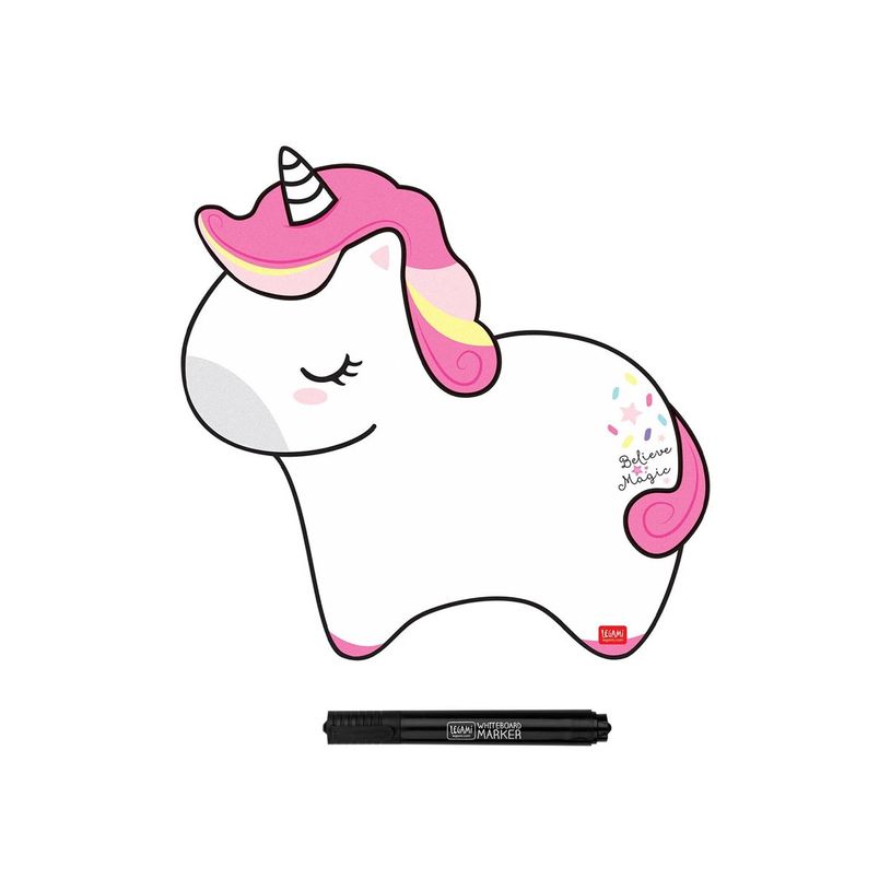 8054117621544-Legami - Tableau blanc magnétique - licorne - 28 x 28 cm-P_405137645_1-0