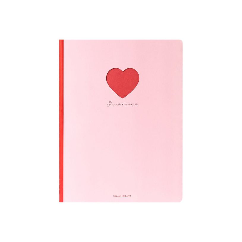 8053610783230-Legami - Carnet de notes B5 - 18,5 x 24,8 cm - ligné - 100 pages - cœur-P_405137718_3-0