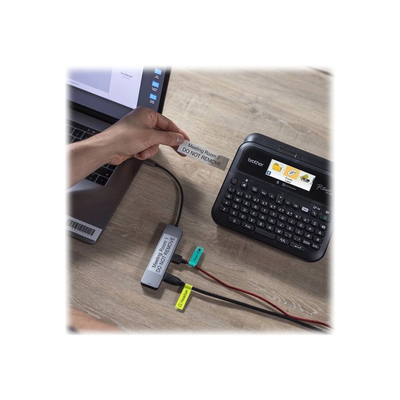 4977766824873-Brother P-Touch PT-D610BTVP - Étiqueteuse - monochrome - transfert thermique-P_405137751_21-6