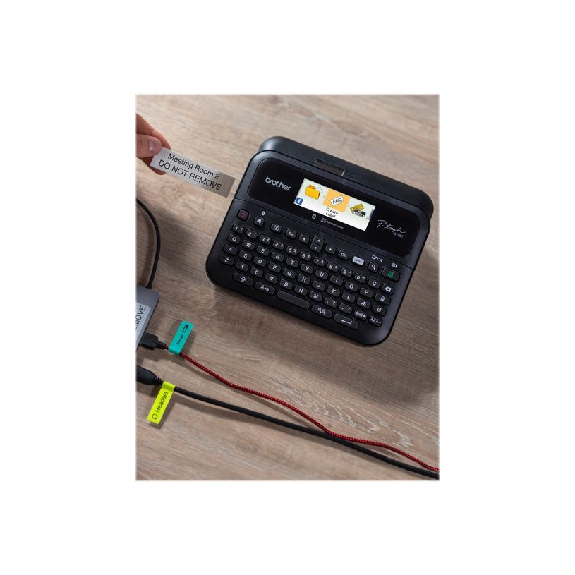 4977766824873-Brother P-Touch PT-D610BTVP - Étiqueteuse - monochrome - transfert thermique-P_405137751_6-12