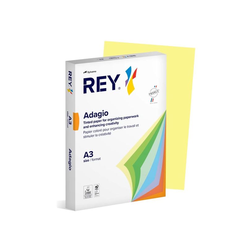3141720157982-Rey Adagio - Papier couleur - A3 (297 x 420 mm) - 160 g/m² - Ramette de 250 feuilles - ca-P_405137817_2-1