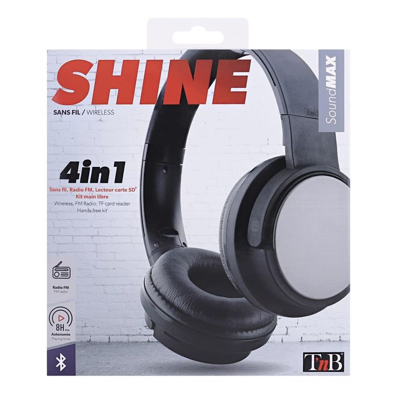 3303170108031-T'nB SHINE - Casque sans fil avec micro - noir-P_405137955_4-3