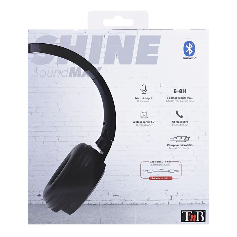 3303170108031-T'nB SHINE - Casque sans fil avec micro - noir-P_405137955_5-4