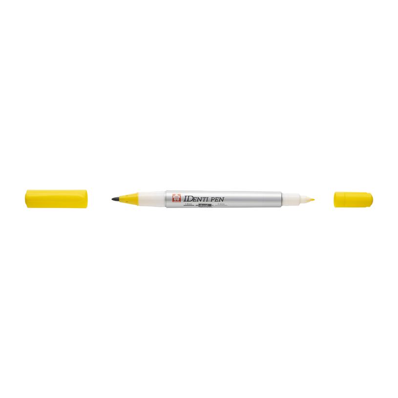 0084511365087-Sakura IDenti-Pen punta doble Amarillo (XYKT3)--0