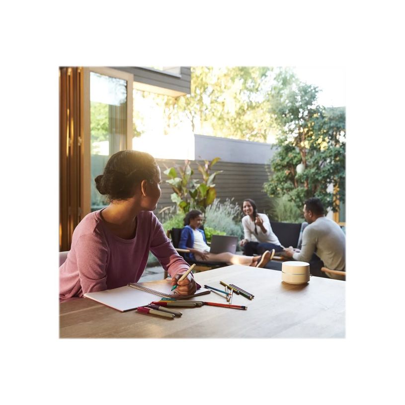 0193575025391-Google Wifi 2021 édition EU - routeur sans fil - blanc-P_405138190_5-4