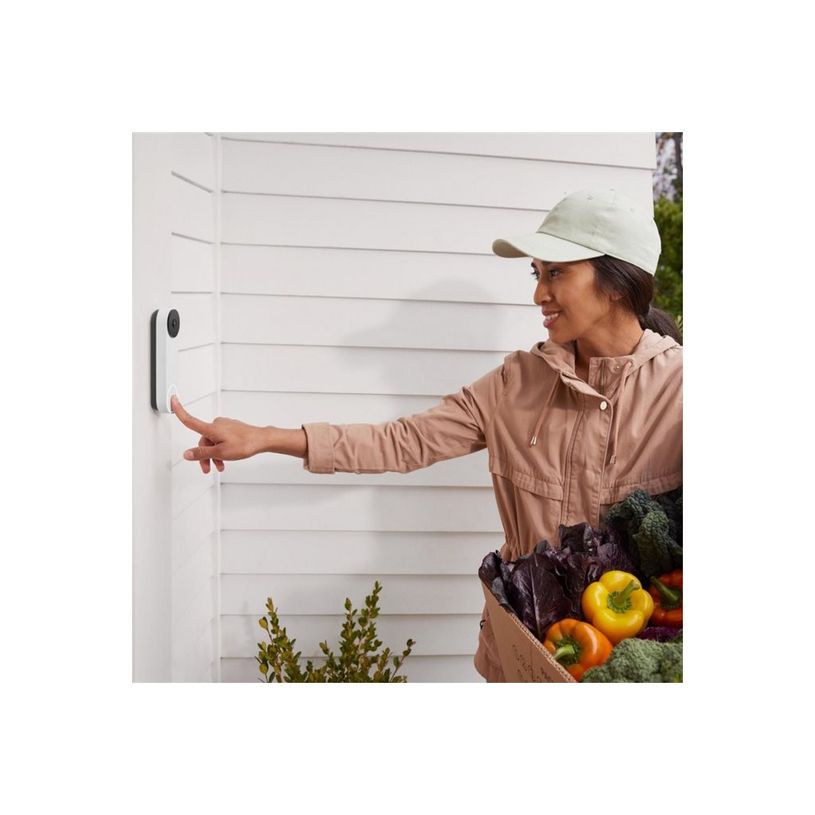 0193575008592-Google Nest - sonnette de porte sans fil - blanc-P_405138193_2-3