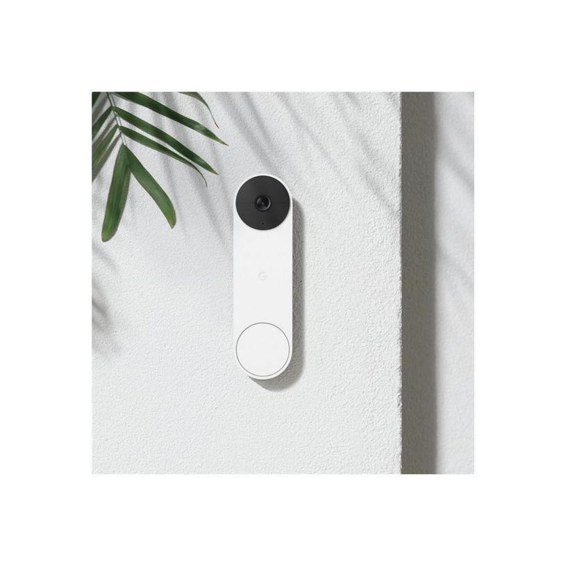 0193575008592-Google Nest - sonnette de porte sans fil - blanc-P_405138193_4-7