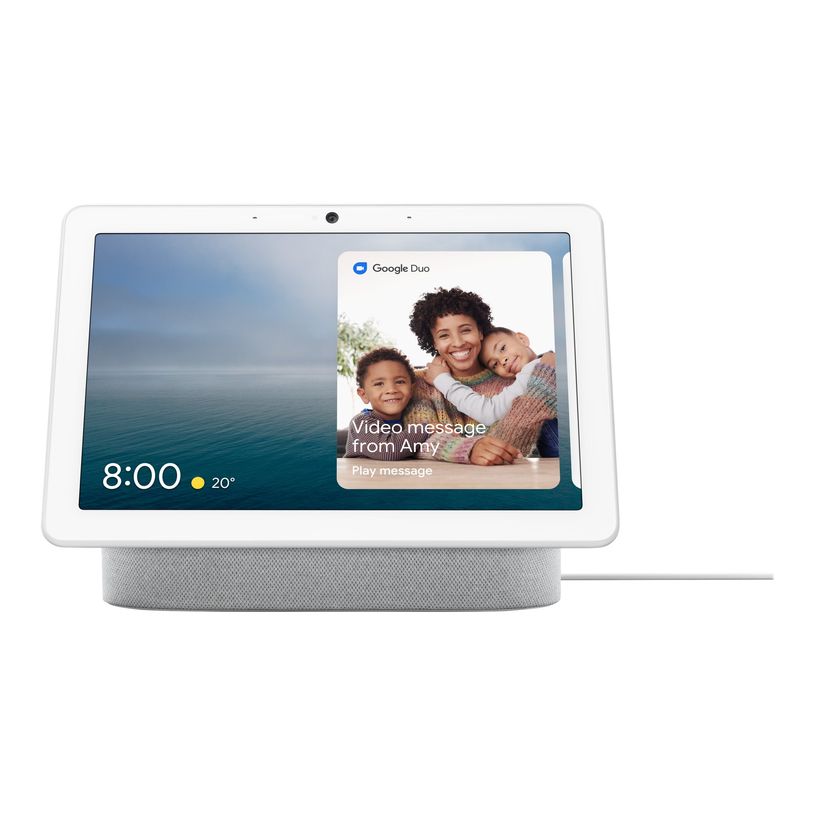 0842776110022-Google Nest Hub Max - écran connecté avec assistant google - Wifi et bluetooth - galet-P_405138205_2-1