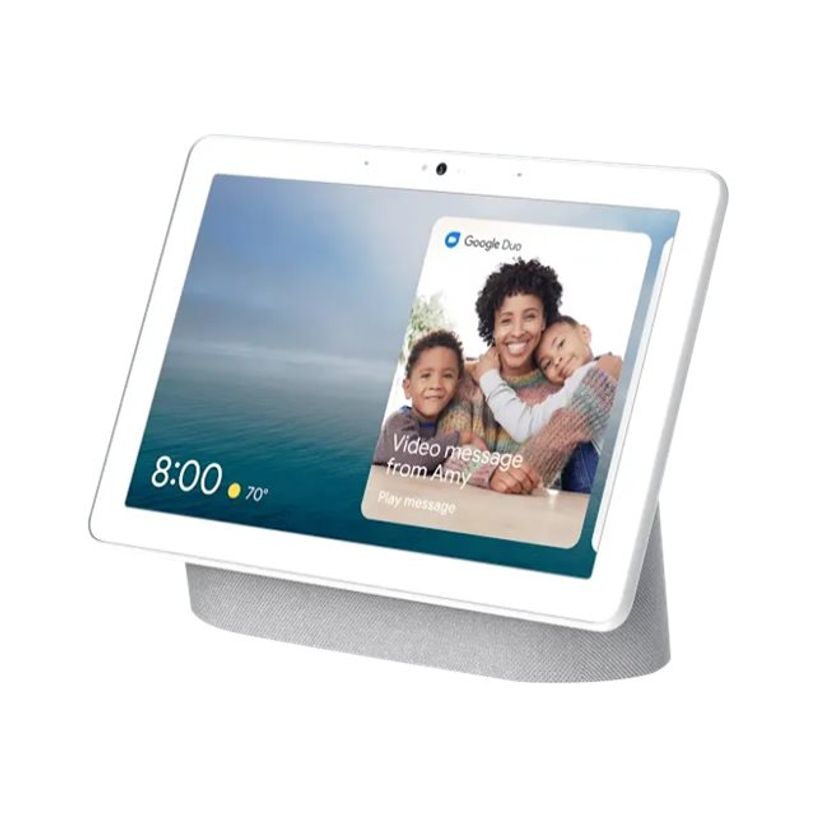 0842776110022-Google Nest Hub Max - écran connecté avec assistant google - Wifi et bluetooth - galet-P_405138205_3-2