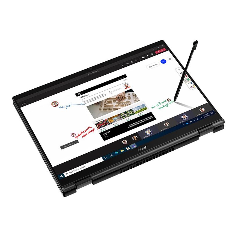 0404051385251-Acer TravelMate Spin P6 TMP614RN-52 - Pc portable 14" - Core i7 1165G7 - 32 Go RAM - 1.02-P_405138525_11-2