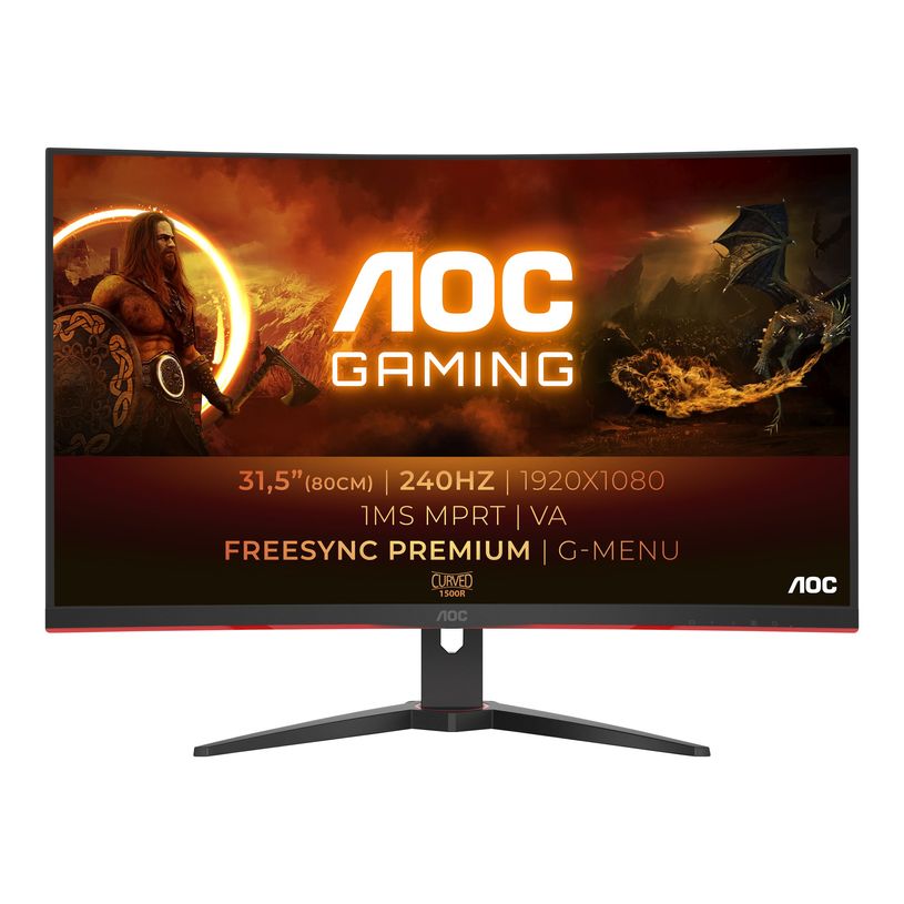 4038986117395-AOC Gaming C32G2ZE/BK - écran LED 32" - incurvé - Full HD (1080p) -P_405138926_1-0