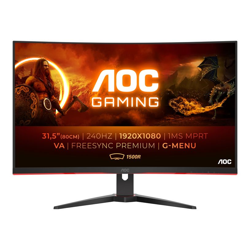 4038986117395-AOC Gaming C32G2ZE/BK - écran LED 32" - incurvé - Full HD (1080p) -P_405138926_32-15