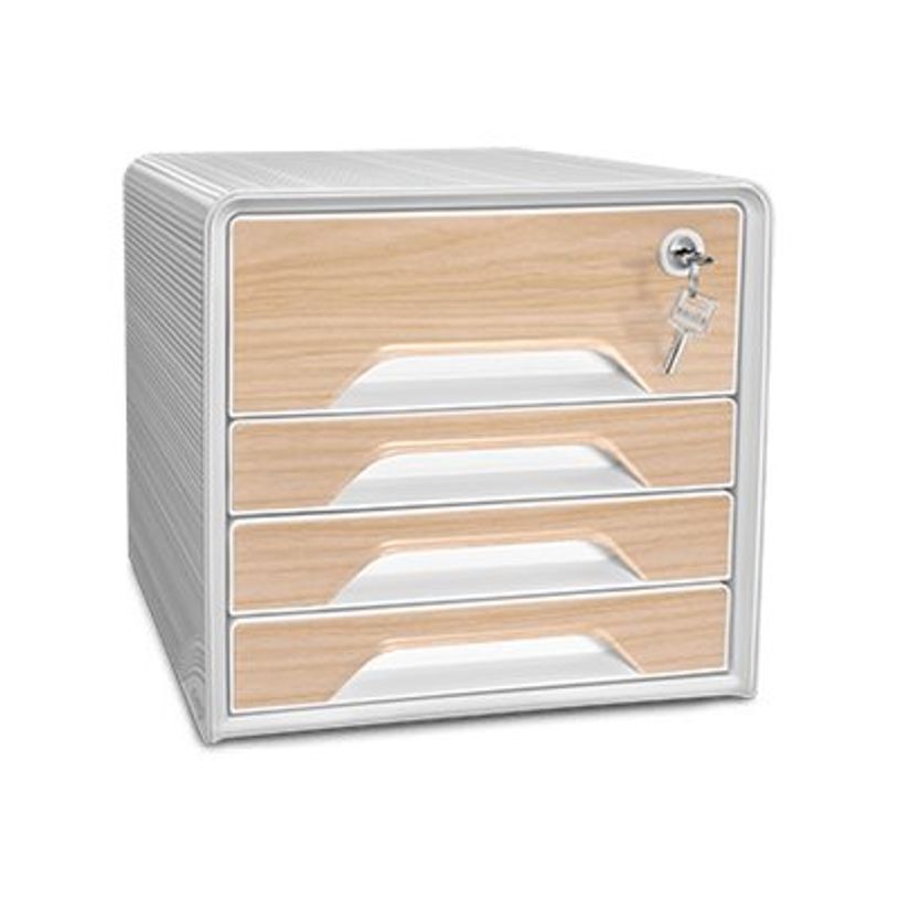 3462159017778-CEP Smoove - Module de classement 4 tiroirs - blanc/hêtre-P_405139286_1-0