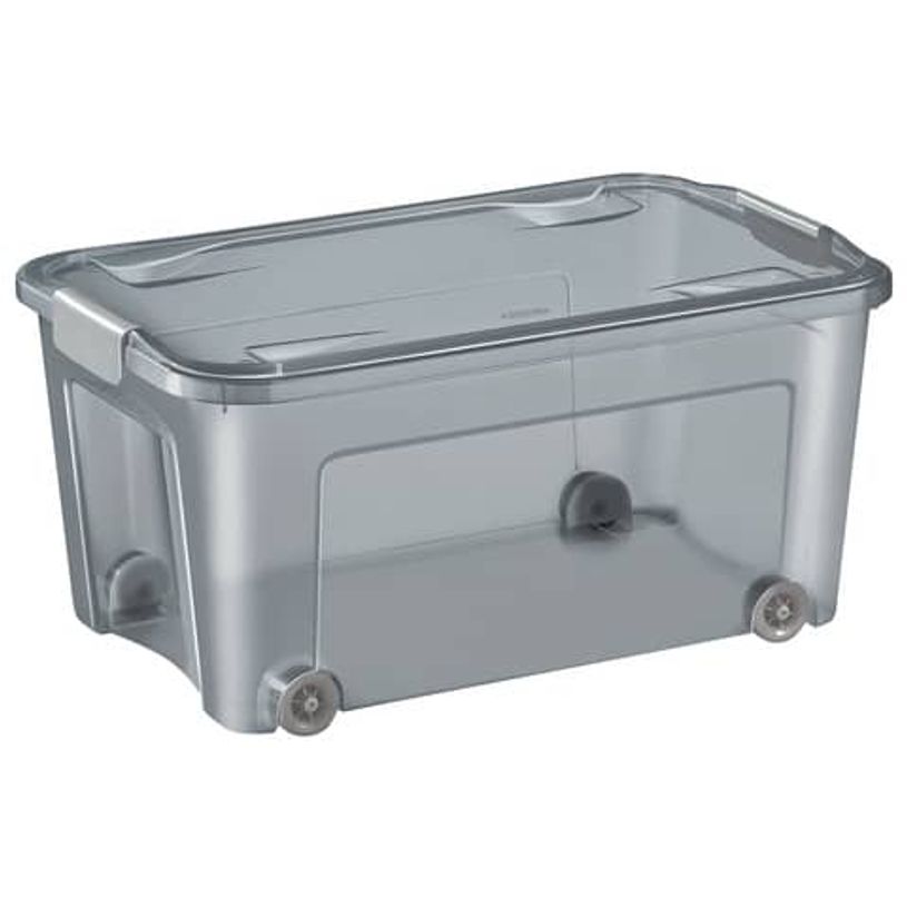 8009404244418-CEP Strata - Boîte de rangement 43L - gris fumé transparent-P_405139292_1-0